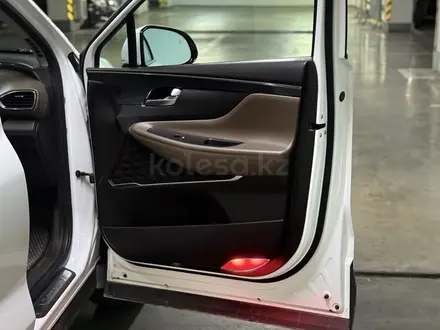 Hyundai Santa Fe 2021 года за 13 000 000 тг. в Алматы – фото 7