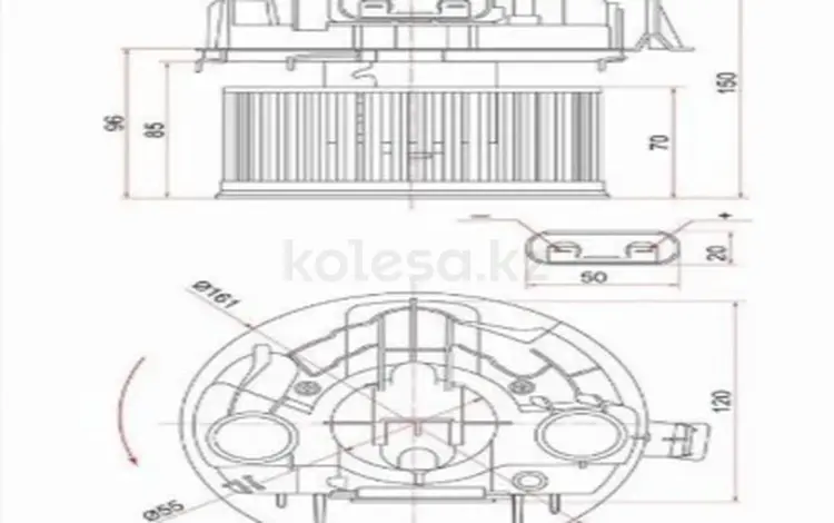 Мотор отопителя салона за 17 950 тг. в Павлодар