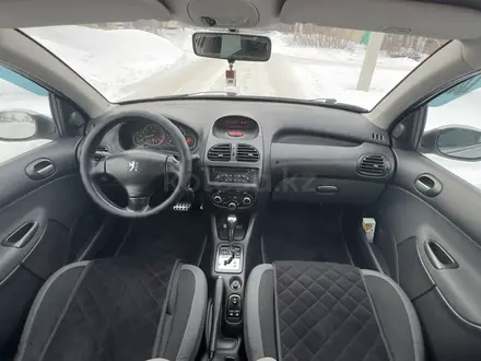 Peugeot 206 2006 года за 3 400 000 тг. в Петропавловск – фото 7