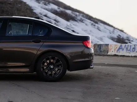 BMW 528 2010 года за 9 200 000 тг. в Алматы – фото 8