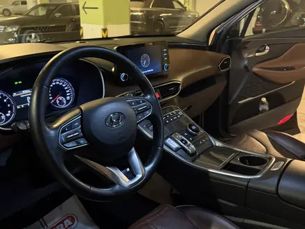 Hyundai Santa Fe 2023 года за 14 500 000 тг. в Алматы – фото 9