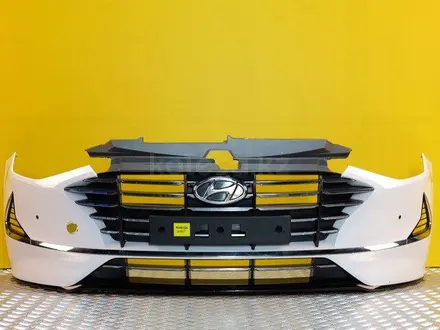 Бампер передний в сборе Hyundai Sonata 2019-2023 за 240 000 тг. в Алматы