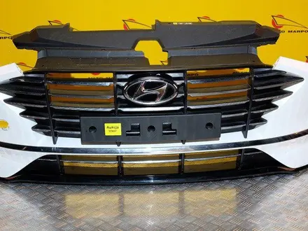 Бампер передний в сборе Hyundai Sonata 2019-2023 за 240 000 тг. в Алматы – фото 4