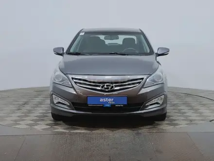 Hyundai Accent 2015 года за 4 590 000 тг. в Астана – фото 2