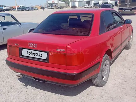 Audi 100 1991 года за 1 150 000 тг. в Абай (Келесский р-н) – фото 5