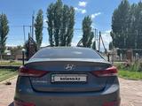 Hyundai Elantra 2017 года за 5 900 000 тг. в Тараз – фото 3