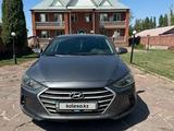 Hyundai Elantra 2017 года за 5 900 000 тг. в Тараз