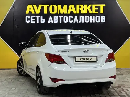 Hyundai Accent 2014 года за 5 650 000 тг. в Актау – фото 3