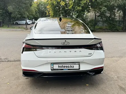 Hyundai Elantra 2021 года за 11 000 000 тг. в Астана – фото 10