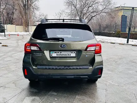 Subaru Outback 2018 года за 9 600 000 тг. в Алматы – фото 4