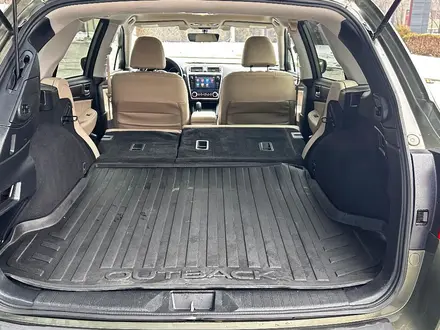 Subaru Outback 2018 года за 9 600 000 тг. в Алматы – фото 12