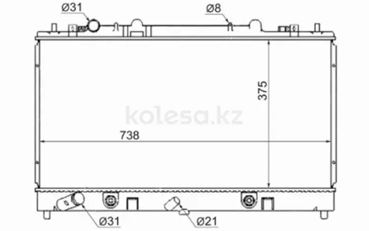 Радиатор за 30 300 тг. в Шымкент