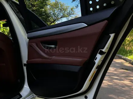 BMW 528 2013 года за 9 850 000 тг. в Алматы – фото 9