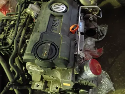 Двигатель 1.4 turbo сах за 2 525 тг. в Алматы