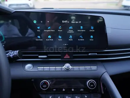 Hyundai Elantra Luxe 2024 года за 9 500 000 тг. в Алматы – фото 10