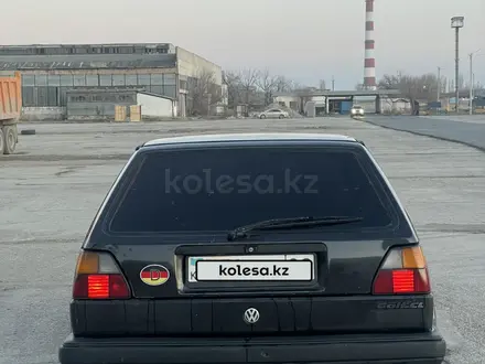 Volkswagen Golf 1991 года за 1 350 000 тг. в Тараз – фото 2