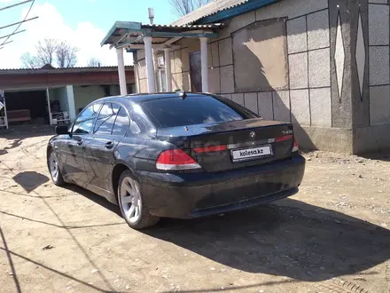 BMW 745 2003 года за 4 300 000 тг. в Тараз – фото 8