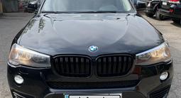 BMW X3 2016 года за 11 300 000 тг. в Алматы – фото 2