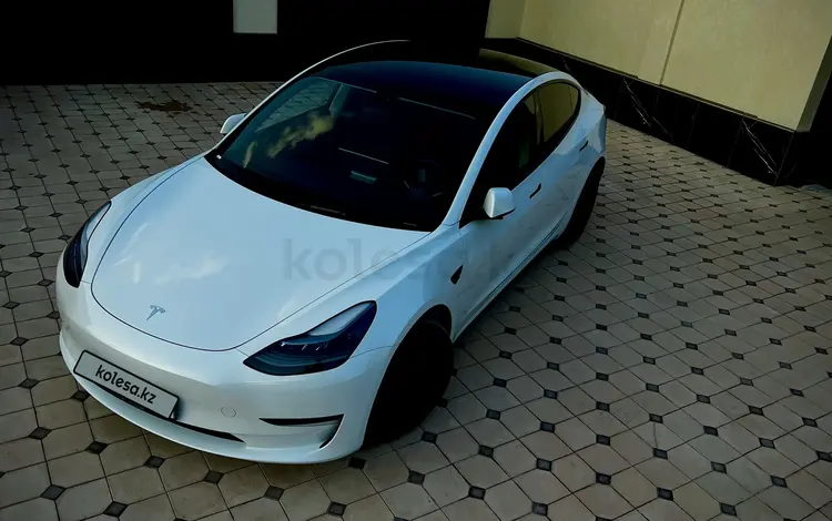 Tesla Model 3 2022 годаүшін24 990 000 тг. в Алматы