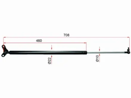 Амортизатор крышки багажника за 2 850 тг. в Астана