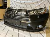 Бампер, Фара, Губа, оправа, Крепление Toyota Highlander 2014 2016 (XU50) за 50 000 тг. в Алматы – фото 4