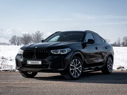 BMW X6 2021 года за 35 000 000 тг. в Алматы – фото 4