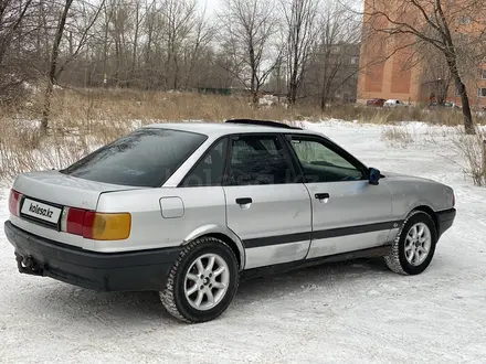 Audi 80 1992 года за 1 000 000 тг. в Караганда – фото 3