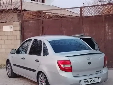 ВАЗ (Lada) Granta 2190 2014 года за 1 800 000 тг. в Шымкент – фото 6