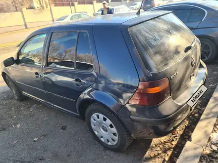 Volkswagen Golf 2001 года за 1 800 000 тг. в Алматы – фото 5