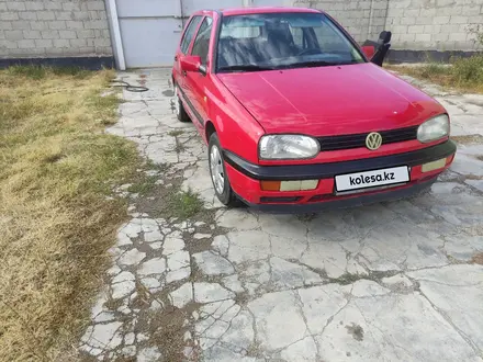 Volkswagen Golf 1993 года за 1 650 000 тг. в Тараз – фото 2