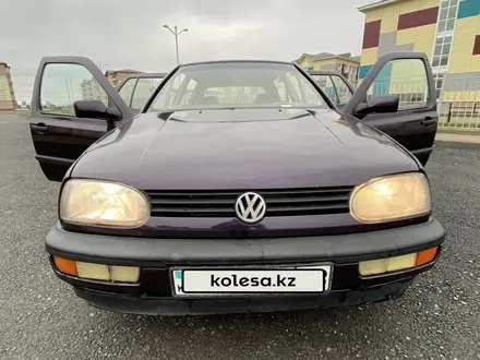 Volkswagen Golf 1993 года за 1 150 000 тг. в Тараз – фото 14