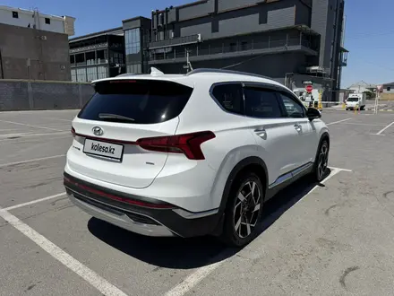 Hyundai Santa Fe 2022 года за 18 200 000 тг. в Шымкент – фото 3