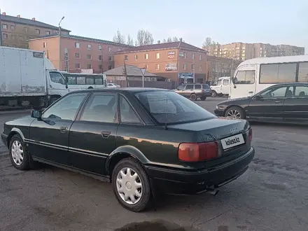 Audi 80 1992 года за 1 690 000 тг. в Астана – фото 4