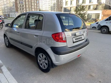 Hyundai Getz 2007 года за 2 600 000 тг. в Астана – фото 4