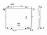 Радиатор Двигателя за 65 200 тг. в Шымкент