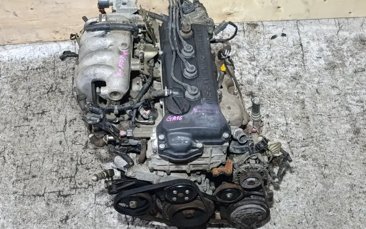Двигатель GA16 GA16de 1.6 Nissan Primera Almera Sunny Pulsar GA15 за 320 000 тг. в Караганда