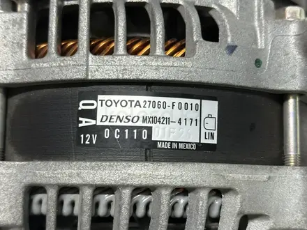 Генератор 2.5 Toyota Camry за 95 000 тг. в Алматы – фото 4