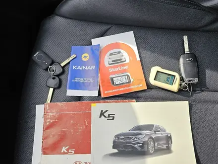 Kia K5 2019 года за 8 100 000 тг. в Алматы – фото 10