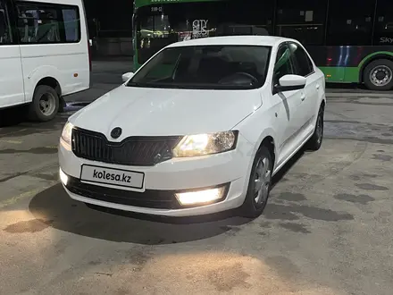 Skoda Rapid 2013 года за 2 500 000 тг. в Алматы – фото 6