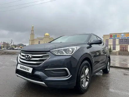 Hyundai Santa Fe 2017 года за 10 500 000 тг. в Караганда – фото 2