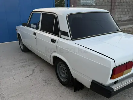 ВАЗ (Lada) 2107 2007 года за 1 180 000 тг. в Туркестан – фото 3