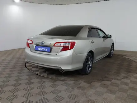 Toyota Camry 2013 года за 6 990 000 тг. в Шымкент – фото 5