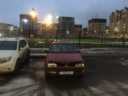 Volkswagen Golf 1992 года за 700 000 тг. в Астана – фото 4