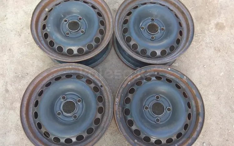 Металлические диски на автомашину Opel (Германия R14 4*100 ЦО56.6 за 25 000 тг. в Астана