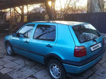 Volkswagen Golf 1993 года за 1 600 000 тг. в Алматы – фото 4