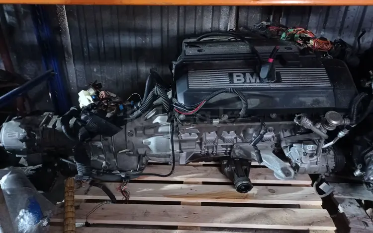 Двигатель сборы м54 x5 б30 за 500 тг. в Алматы