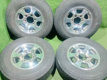 Диск с шинами 215/80 R15 6/139, 7 6JJ Dunlop Grandtrek AT за 170 000 тг. в Алматы – фото 3