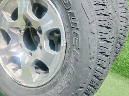 Диск с шинами 215/80 R15 6/139, 7 6JJ Dunlop Grandtrek AT за 170 000 тг. в Алматы – фото 6