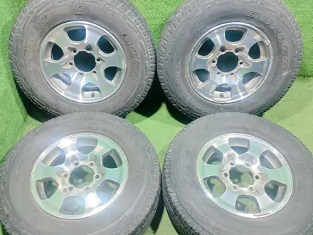 Диск с шинами 215/80 R15 6/139, 7 6JJ Dunlop Grandtrek AT за 170 000 тг. в Алматы – фото 8