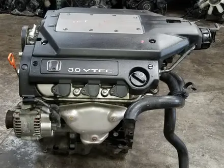 Контрактные двигатели из Японий Honda J30A vtec 3.0 за 265 000 тг. в Алматы